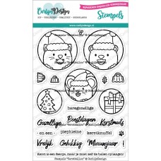 Carlijn Design - Stamps - Kerstballen
