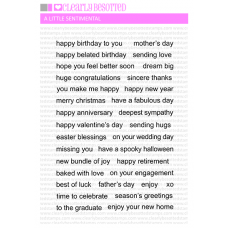 Clearly Besotted - A Little Sentimental