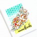 Clearly Besotted - Honeycomb Crunch Stencil