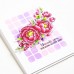 Clearly Besotted - Pretty Petals Stencil