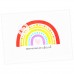 Clearly Besotted - Rainbow Love Stencil