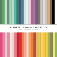 Concord and 9th - Assorted Cardstock Pack - 48 sheets (2020 + 2023 colors)