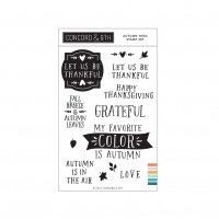 Concord and 9th - Autumn Hues Stamp Set