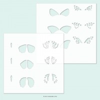 Concord and 9th - Boho Butterfly Stencil Pack
