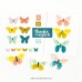 Concord and 9th - Boho Butterfly Stamp Set