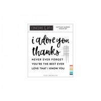 Concord and 9th - Cottage Garden (Stamp and Die Bundle)
