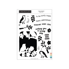 Concord and 9th - Finch Friends Stamp Set