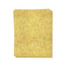 Concord and 9th - Gold Glitter Paper 8.5 x 11 inch (6 pack)