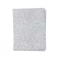 Concord and 9th - Silver Glitter Paper 8.5 x 11 inch (6 pack)
