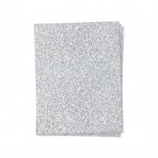 Concord and 9th - Silver Glitter Paper 8.5 x 11 inch (6 pack)