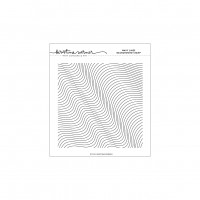 Concord and 9th - Kristina Werner - Wavy Lines Background Stamp