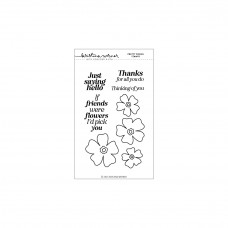 Concord and 9th - Kristina Werner - Pretty Posies Stamp Set