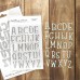 Concord and 9th - Kristina Werner - Lucky Alpha Stamp Set Concord and 9th - Kristina Werner - Lucky Alpha Stamp Set