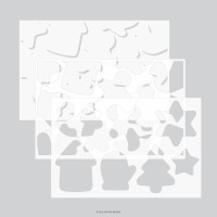 Concord and 9th - Kristina Werner - Gingerbread Cookies Stencil Pack