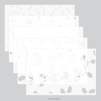 Concord and 9th - Kristina Werner - Merry Berries and Leaves Stencil Pack