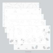 Concord and 9th - Kristina Werner - Merry Berries and Leaves Stencil Pack
