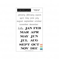Concord and 9th - Monthly Mix Stamp Set