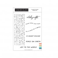 Concord and 9th - O Night Divine Stamp Set