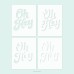 Concord and 9th - Oh Hey (stamp, die and stencil bundle) Concord and 9th - Oh Hey (stamp, die and stencil bundle)