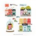 Concord and 9th - Over the Rooftops Stamp Set