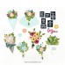 Concord and 9th - Paper Bouquet Stamp Set