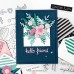 Concord and 9th - Parcel of Petals Stamp Set