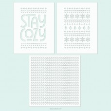 Concord and 9th - Stay Cozy Stencil Pack