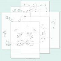 Concord and 9th - Whimsical Wings Stencil Pack