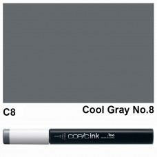 Copic Ink Refill - C8 Cool Gray No.8