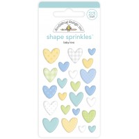 Doodlebug Design - Shape Sprinkles - Baby Love