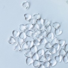 Dress My Craft - Heart Droplet Embellishments (100 pieces, 6 mm)