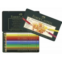 Faber-Castell - Polychromos Colored Pencils (12 pieces)