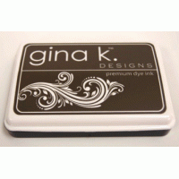 Gina K. Designs - Ink Pad - Charcoal Brown