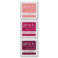 Gina K. Designs - Cranberry Ink Cube Set