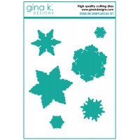 Gina K. Designs - Sparkling Snowflakes Die Set