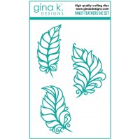 Gina K. Designs - Fancy Feathers Die Set