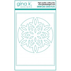 Gina K. Designs - Snowflake Circle Cover Plate Die Set