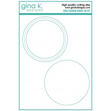 Gina K. Designs - Circle Shadow Shakers Die Set
