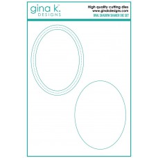 Gina K. Designs - Oval Shadow Shakers Die Set