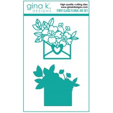 Gina K. Designs - First Class Floral Die Set