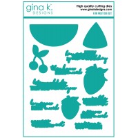 Gina K. Designs - Fun Fruit Die Set