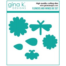 Gina K. Designs - Flowers and Wings Die Set