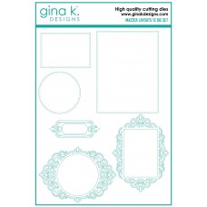 Gina K. Designs - Master Layouts 12 Die Set