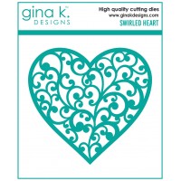 Gina K. Designs - Swirled Heart Die Set