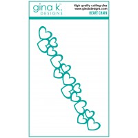 Gina K. Designs - Heart Chain Die Set