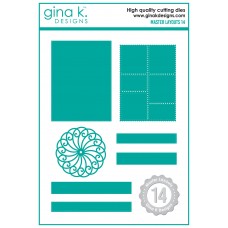 Gina K. Designs - Master Layouts 14 Die Set