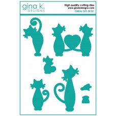 Gina K. Designs - Cordial Cats Die Set