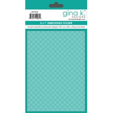 Gina K. Designs - Lattice Embossing Folder