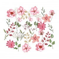 Gina K. Designs - Watercolor Floral Ephemera
