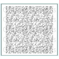 Gina K. Designs - Elegant Script Background Stamp